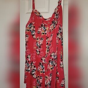 NWOT Sz 2x Torrid Coral Floral Tank